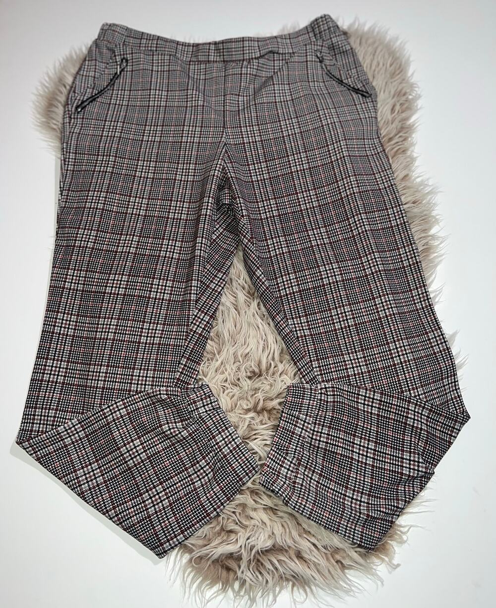 Maurice’s women’s New red & black elastic band jogger style pants